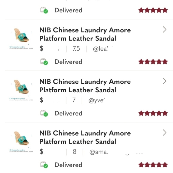 NIB Chinese Laundry Amore Platform Leather Sandal - Picture 16 of 16